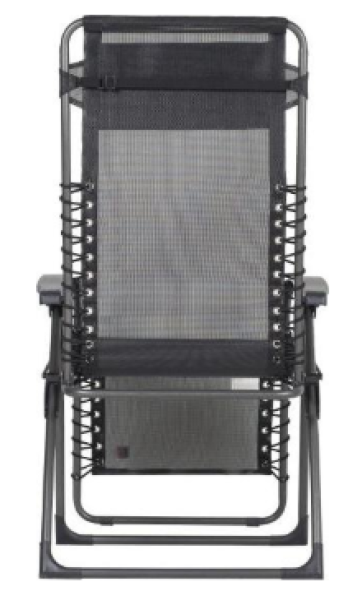 FIAM® Relaxliege MOVIDA 129TX / Schwarz